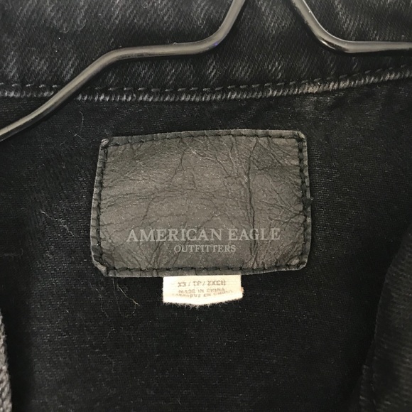 Black denim jacket - Picture 3 of 3